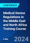 Medical Device Regulations in the Middle East and North Africa Training Course (June 11-12, 2024) - Product Thumbnail Image