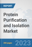 Protein Purification and Isolation Market: Global Industry Analysis, Trends, Market Size, and Forecasts up to 2030- Product Image