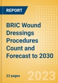 BRIC Wound Dressings Procedures Count and Forecast to 2030- Product Image