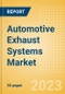 Automotive Exhaust Systems Market and Trend Analysis by Technology, Key Companies and Forecast to 2028 - Product Image
