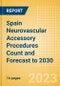 Spain Neurovascular Accessory Procedures Count and Forecast to 2030 - Product Image