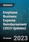Employee Business Expense Reimbursement (2023 Updates) - Webinar (Recorded) - Product Image