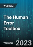 The Human Error Toolbox: A Practical Approach to Human Error - Webinar (Recorded)- Product Image