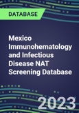 2023-2027 Mexico Immunohematology and Infectious Disease NAT Screening Database: 2022-2027 Volume and Sales Segment Forecasts for over 40 Transfusion Medicine Tests- Product Image