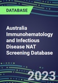 2023-2027 Australia Immunohematology and Infectious Disease NAT Screening Database: 2022-2027 Volume and Sales Segment Forecasts for over 40 Transfusion Medicine Tests- Product Image
