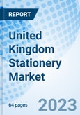 United Kingdom Stationery Market: Share, Size, Industry, Value, Growth, Revenue, Analysis, Trends, Segmentation, Outlook & COVID-19 IMPACT Market Forecast By Type, By Sales Channel, By Application, and Competitive Landscape- Product Image