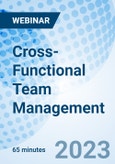 Cross-Functional Team Management - Webinar (Recorded)- Product Image