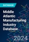 Middle Atlantic Manufacturing Industry Database - Product Image