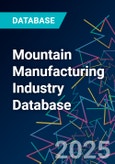 Mountain Manufacturing Industry Database- Product Image