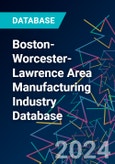 Boston-Worcester-Lawrence Area Manufacturing Industry Database- Product Image