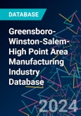 Greensboro-Winston-Salem-High Point Area Manufacturing Industry Database- Product Image