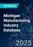 Michigan Manufacturing Industry Database- Product Image