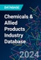 Chemicals & Allied Products Industry Database - Product Image