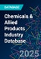 Chemicals & Allied Products Industry Database - Product Image