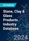 Stone, Clay & Glass Products Industry Database- Product Image
