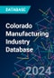 Colorado Manufacturing Industry Database - Product Thumbnail Image