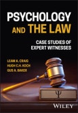 Psychology and the Law. Case Studies of Expert Witnesses. Edition No. 1- Product Image
