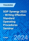 SOP Synergy 2023 - Writing Effective Standard Operating Procedures Seminar (Recorded)- Product Image