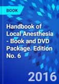 Handbook of Local Anesthesia - Book and DVD Package. Edition No. 6- Product Image