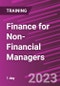 Finance for Non-Financial Managers (December 14, 2023) - Product Thumbnail Image