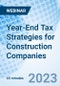 Year-End Tax Strategies for Construction Companies - Webinar (Recorded) - Product Thumbnail Image