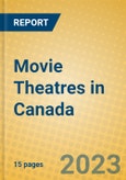 Movie Theatres in Canada- Product Image