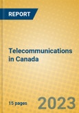 Telecommunications in Canada- Product Image
