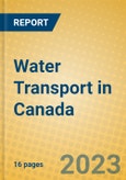 Water Transport in Canada- Product Image