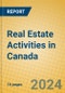 Real Estate Activities in Canada - Product Image