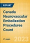 Canada Neurovascular Embolization Procedures Count by Segments and Forecast to 2030 - Product Image