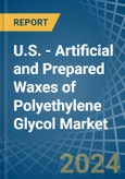 U.S. - Artificial and Prepared Waxes of Polyethylene Glycol - Market Analysis, Forecast, Size, Trends and Insights- Product Image