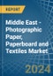 Middle East - Photographic Paper, Paperboard and Textiles - Market Analysis, Forecast, Size, Trends and Insights - Product Thumbnail Image