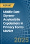 Middle East - Styrene-Acrylonitrile (San) Copolymers in Primary Forms - Market Analysis, Forecast, Size, Trends and insights - Product Image