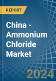 China - Ammonium Chloride - Market Analysis, Forecast, Size, Trends and Insights- Product Image