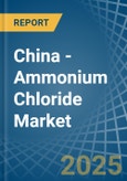 China - Ammonium Chloride - Market Analysis, Forecast, Size, Trends and Insights- Product Image
