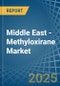 Middle East - Methyloxirane (Propylene Oxide) - Market Analysis, Forecast, Size, Trends and Insights - Product Image