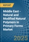 Middle East - Natural and Modified Natural Polymers in Primary Forms - Market Analysis, Forecast, Size, Trends and insights - Product Thumbnail Image