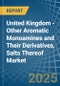 United Kingdom - Other Aromatic Monoamines and Their Derivatives, Salts Thereof - Market Analysis, Forecast, Size, Trends and Insights - Product Thumbnail Image