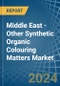 Middle East - Other Synthetic Organic Colouring Matters - Market Analysis, Forecast, Size, Trends and Insights - Product Image