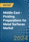 Middle East - Pickling Preparations for Metal Surfaces - Market Analysis, forecast, Size, Trends and Insights - Product Thumbnail Image