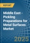 Middle East - Pickling Preparations for Metal Surfaces - Market Analysis, forecast, Size, Trends and Insights - Product Thumbnail Image