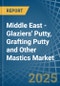 Middle East - Glaziers' Putty, Grafting Putty and Other Mastics - Market Analysis, Forecast, Size, Trends and Insights - Product Image