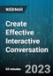 Create Effective Interactive Conversation - Webinar (Recorded) - Product Image