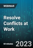 Resolve Conflicts at Work: Techniques That Work - Webinar (Recorded)- Product Image