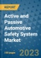 Active and Passive Automotive Safety System Market Size, Share, Trends, Outlook to 2030- Analysis of Industry Dynamics, Growth Strategies, Companies, Types, Applications, and Countries Report - Product Image