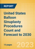 United States (US) Balloon Sinuplasty Procedures Count and Forecast to 2030- Product Image