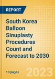 South Korea Balloon Sinuplasty Procedures Count and Forecast to 2030- Product Image