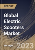 Global Electric Scooters Market Size, Share & Industry Trends Analysis Report By Battery (Li-ion, Lead Acid), By End-use (Personal Use, and Commercial Use), By Drive Type (Hub Motor, Belt Drive, and Chain Drive), By Regional Outlook and Forecast, 2023 - 2030- Product Image
