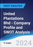 United Plantations Bhd - Company Profile and SWOT Analysis- Product Image