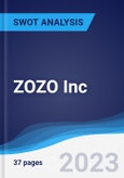 ZOZO Inc - Strategy, SWOT and Corporate Finance Report- Product Image